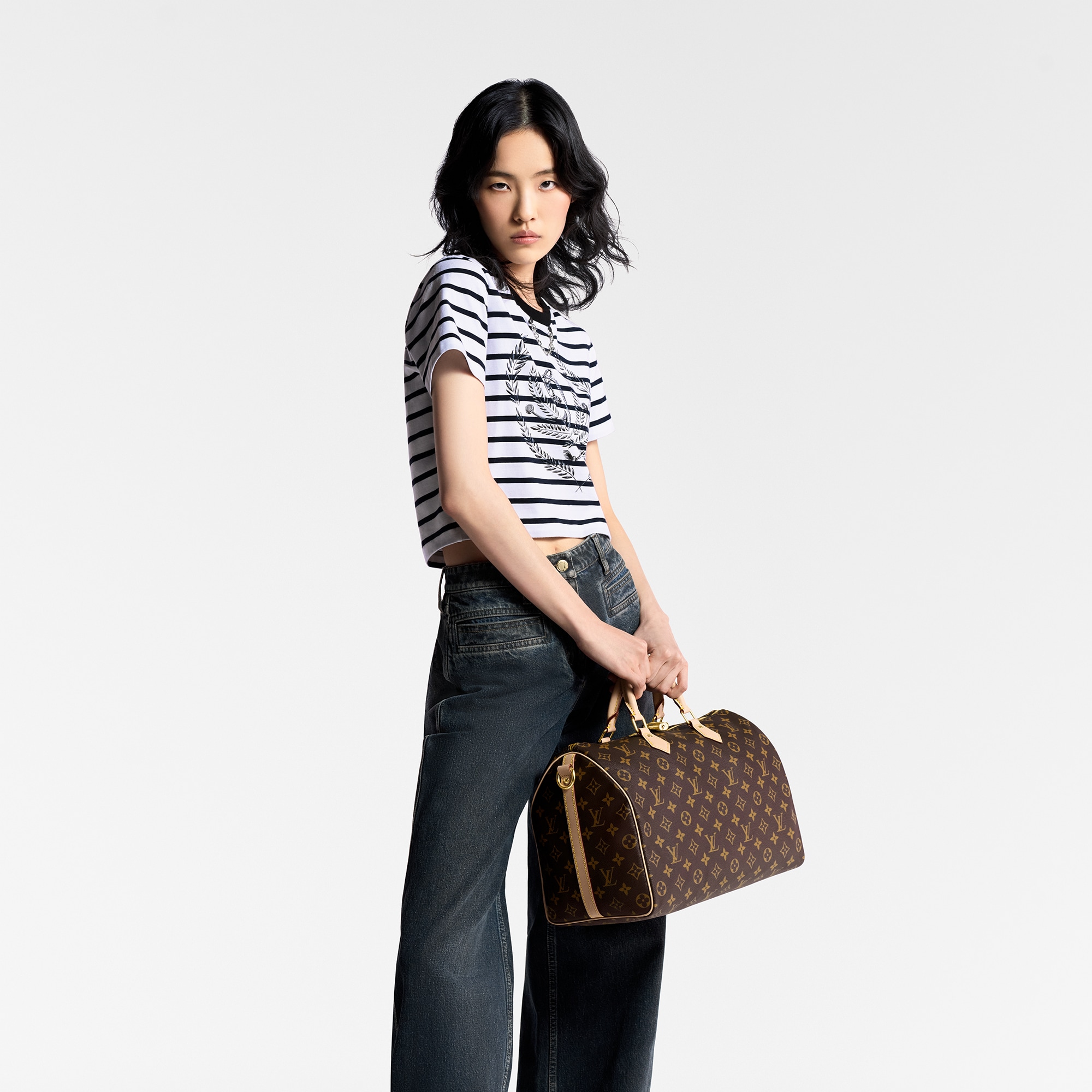 Speedy Bandoulière 35 Monogram - Handbags | LOUIS VUITTON
